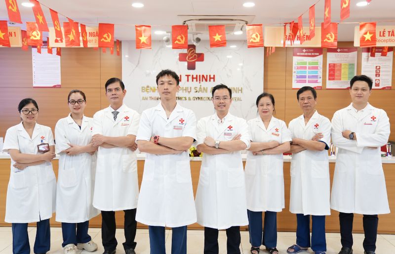 Đội ngũ bác sĩ tại Bệnh Viện Phụ Sản An Thịnh
