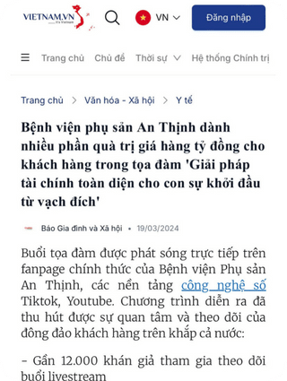 báo chí nói gì về chúng tôi