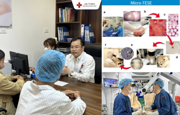 ThS.BS Hà Đức Quang thực hiện điều trị nam khoa bằng công nghệ Micro Tese