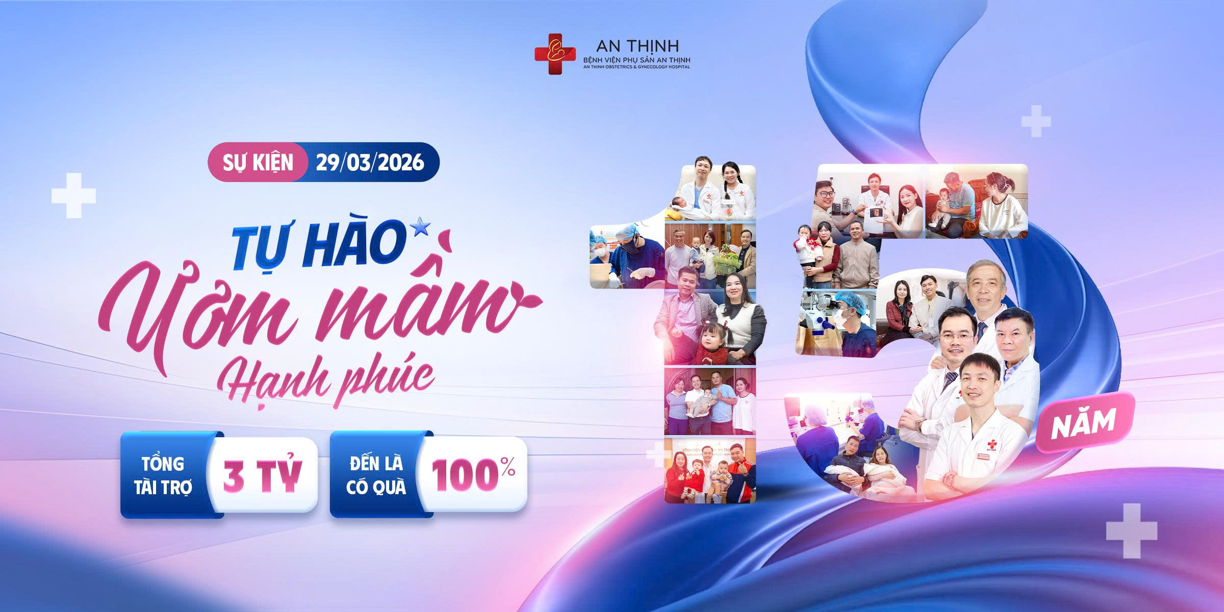 sự kiện 15 năm Bệnh viện An Thịnh hội tụ 4 chuyên gia đầu ngành IVF